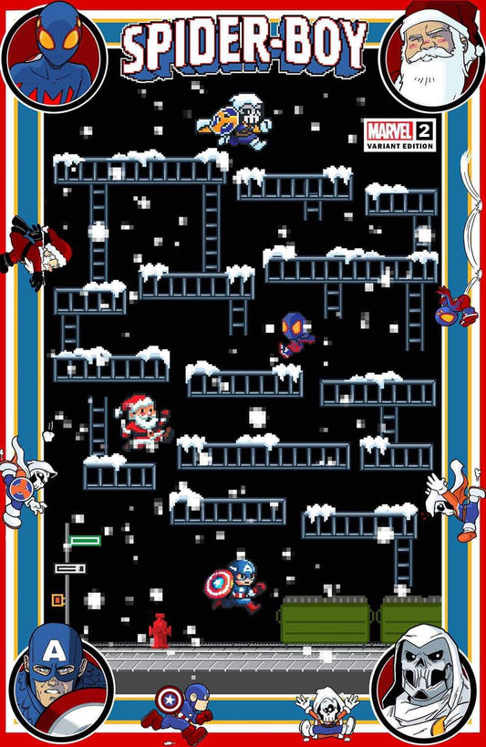 SPIDER-BOY #2 MATTHEW WAITE 8-BIT CHRISTMAS GAMING EDITION
