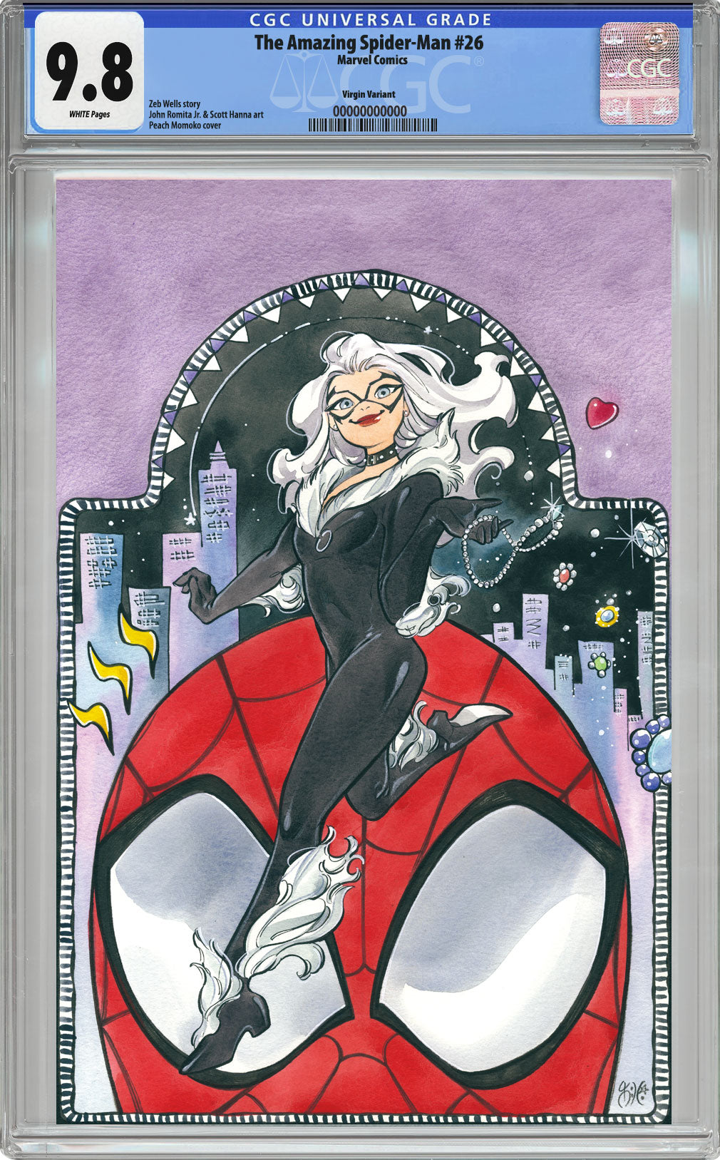 CGC 9.8 Amazing Spider-Man #26 - Virgin Peach Momoko