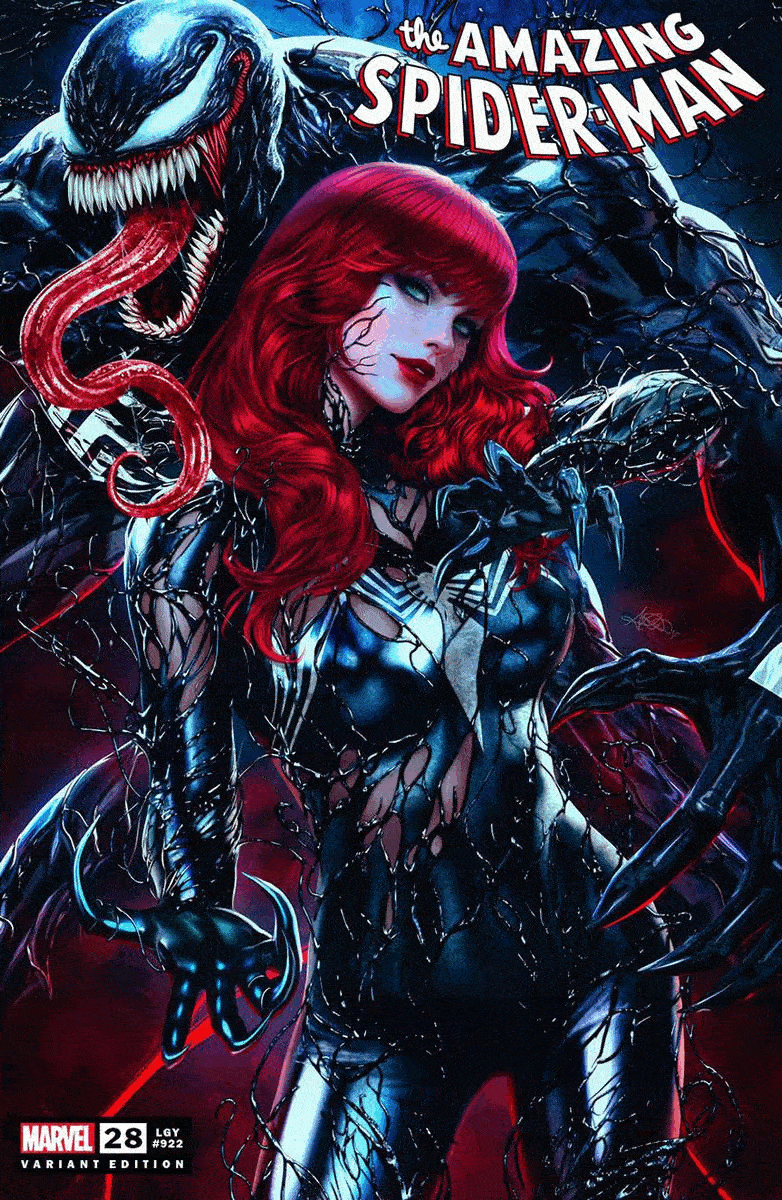 Amazing Spider-Man #28 - Ariel Diaz Virgin + Trade SET