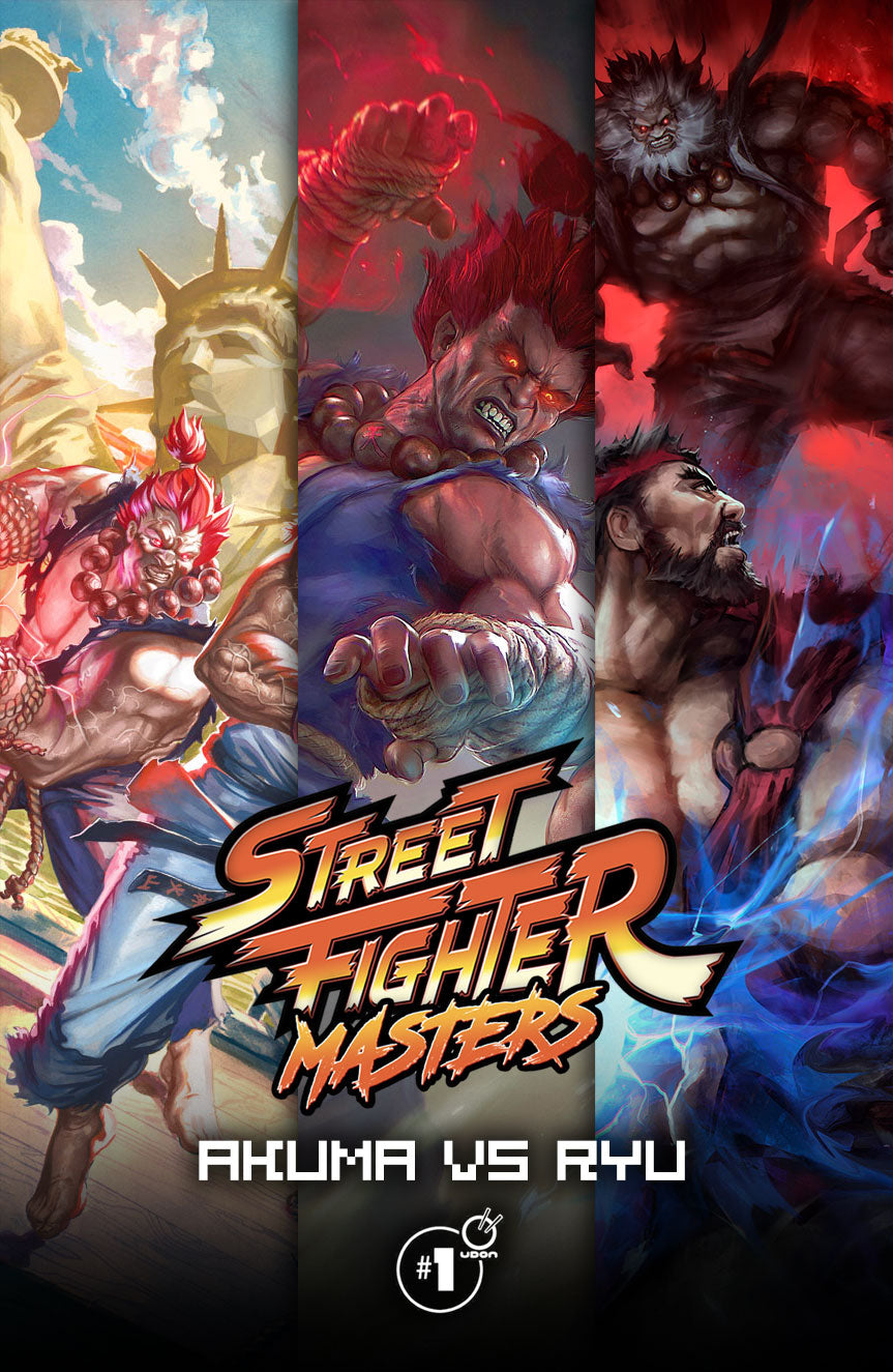 Street Fighter Masters: Akuma vs. Ryu #1 SET | Pasquale Ferrara / Tiago da Silva / Ivan Tao