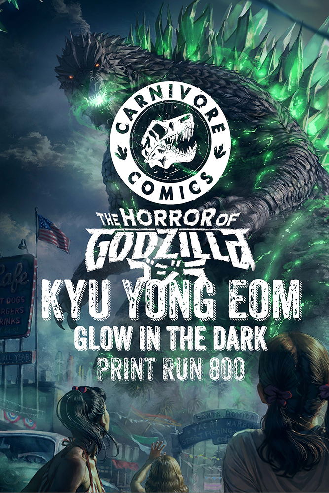 The Horror of Godzilla #1 GLOW IN THE DARK EDITION by Kyu Yong Eom