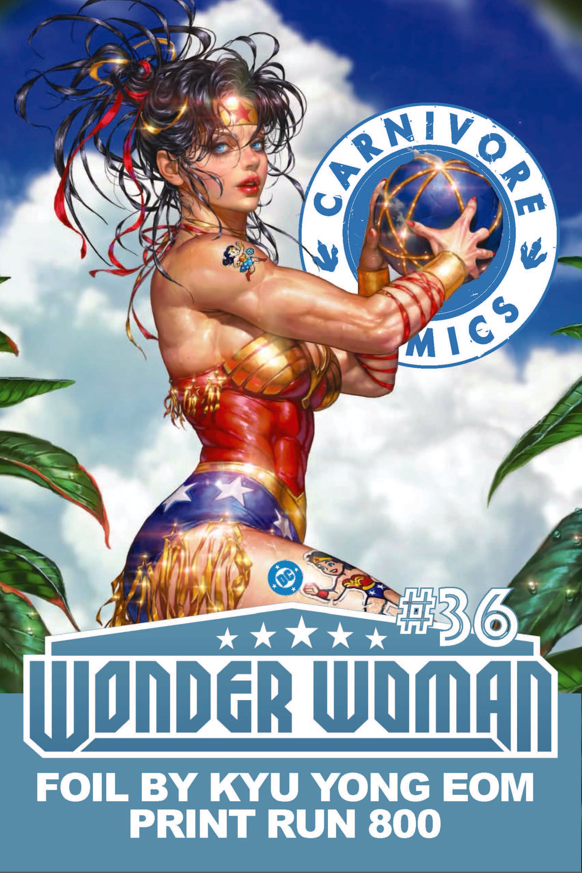 Wonder Woman #36 NYCC FOIL Edition LTD 800 by Kyu Yong Eom