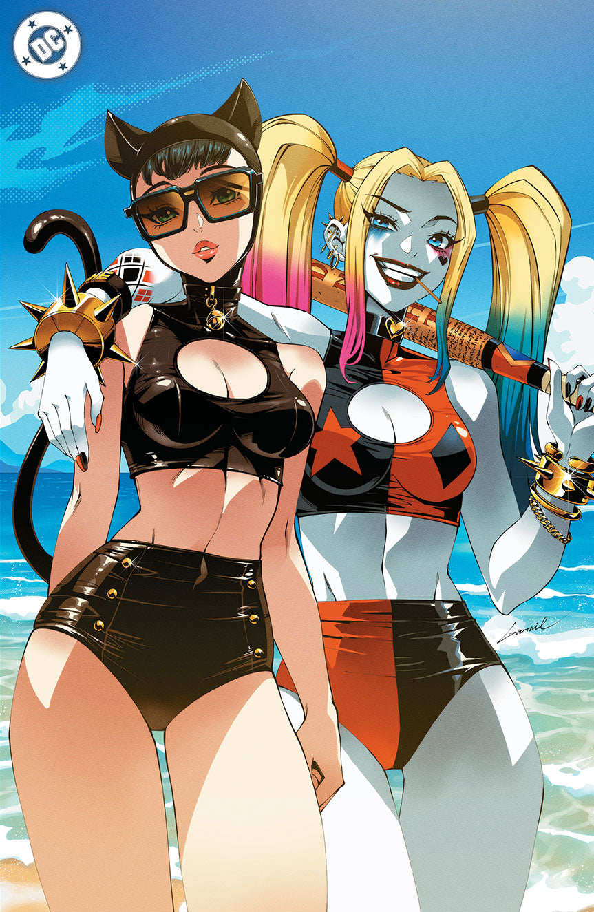 G'nort's Swimsuit Edition | Catwoman & Harley Quinn | Godtail | SECOND BASE
