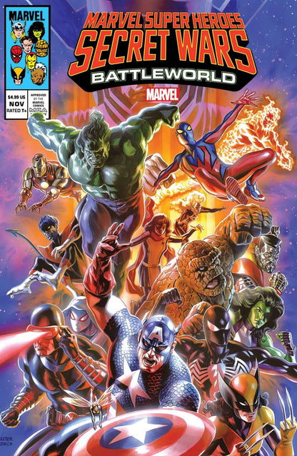 Marvel Super Heroes Secret Wars Battleworld SET by Felipe Massafera