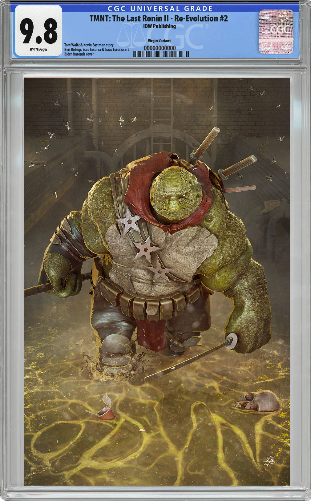 Teenage Mutant Ninja Turtles: The Last Ronin II - Re-Evolution #2 CGC 9.8 | Björn Barends