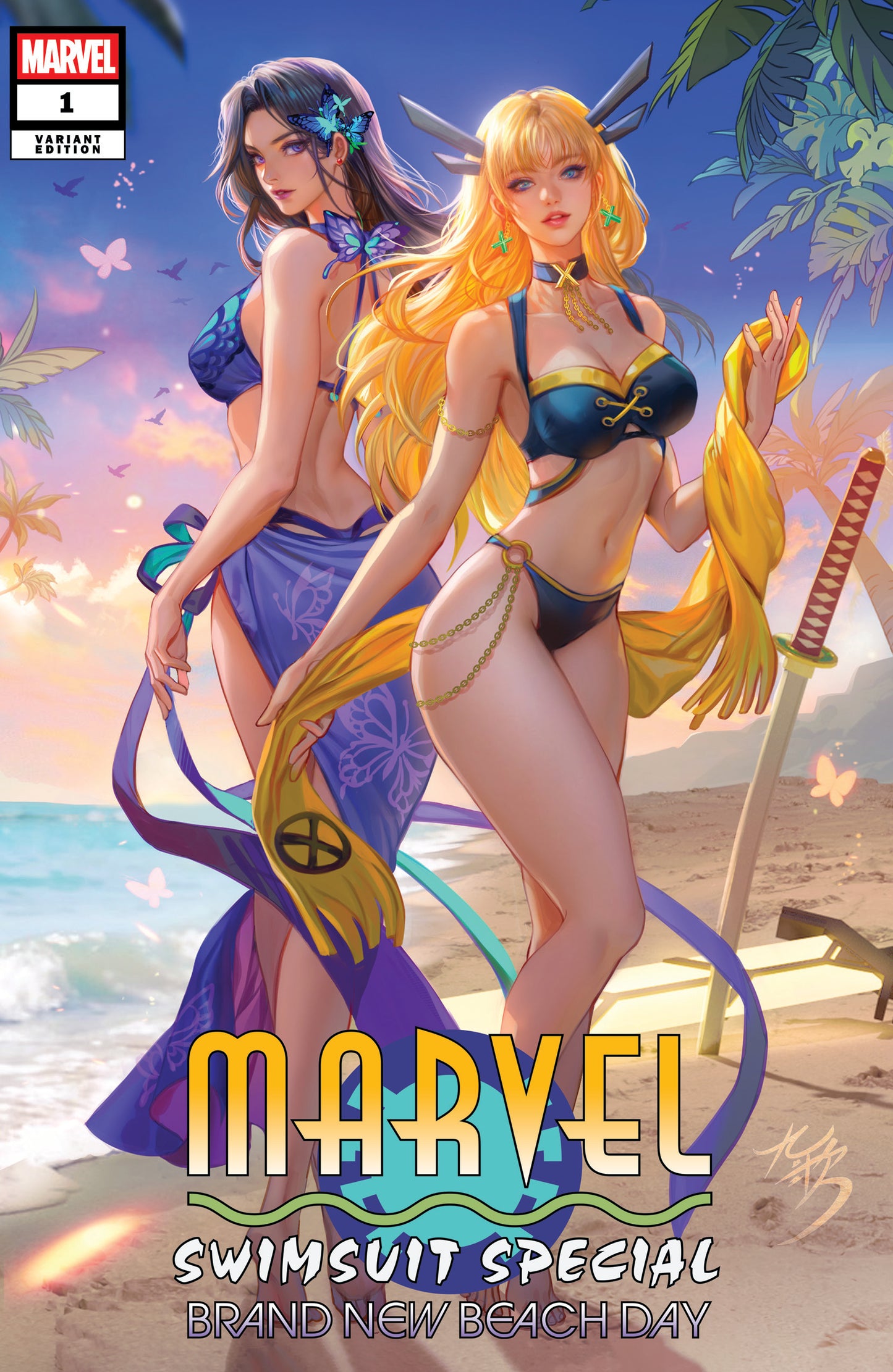 Marvel Swimsuit Special TRADE by Fan Yang