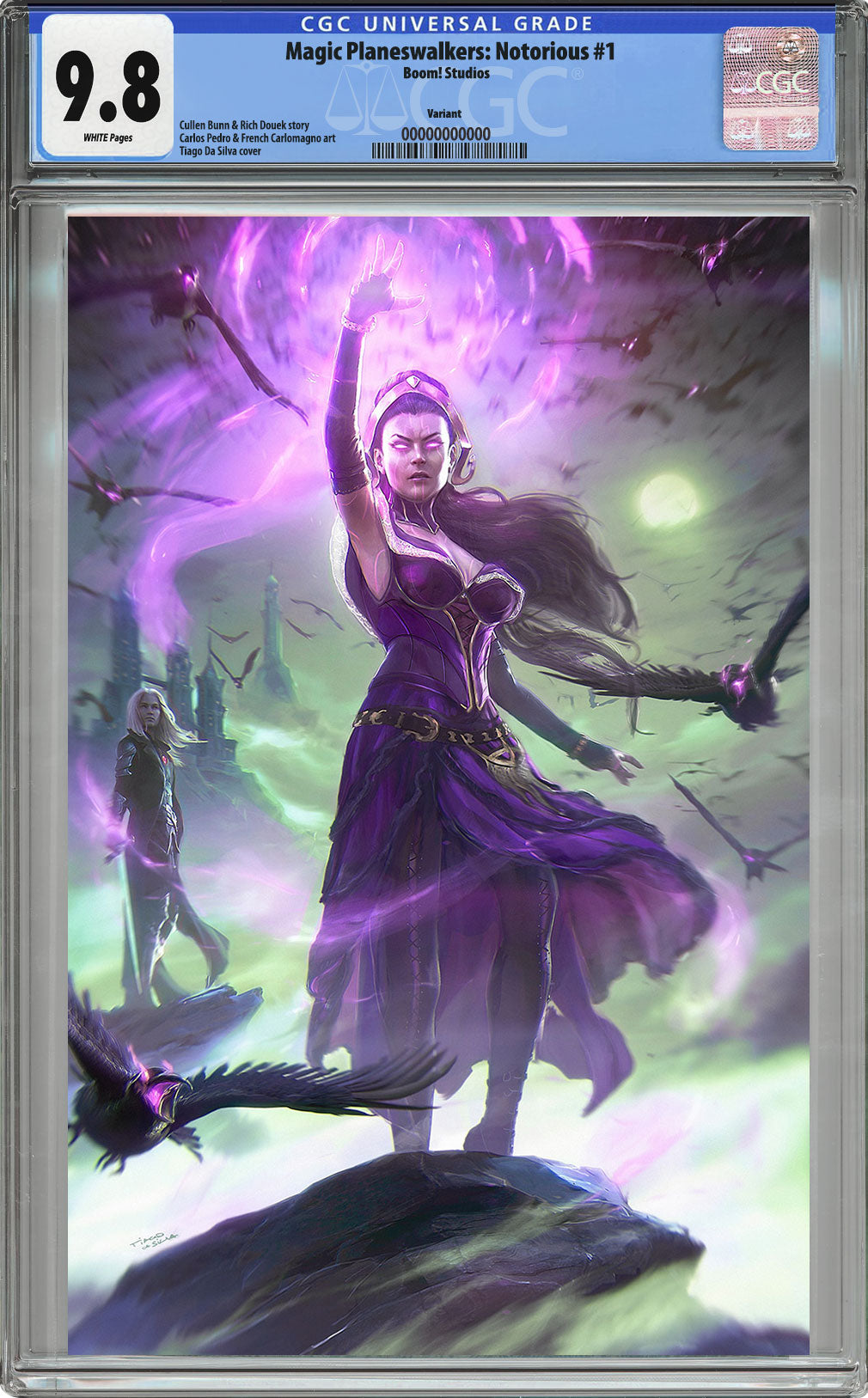 CGC 9.8 Magic Planeswalker Notorious #1 Tiago da Silva LTD 500 with COA