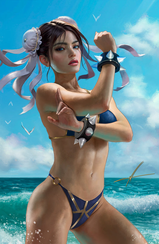 Street Fighter Swimsuit Special 2025 | CHUN SEA | Carla Cohen Variant