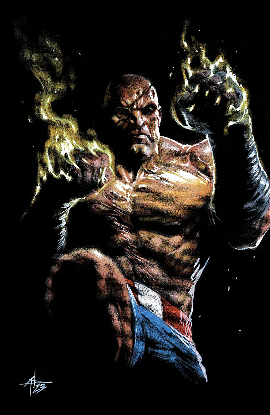 Street Fighter #1 - Sagat Virgin Variant - Gabriele Dell'Otto