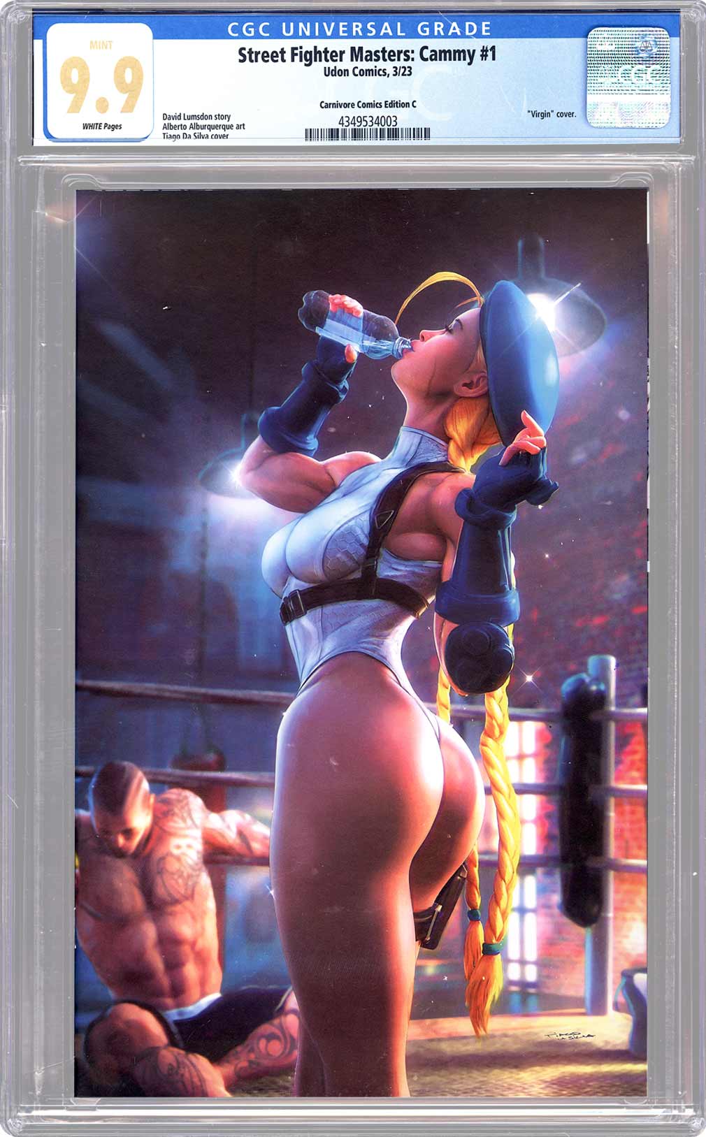 Street Fighter Masters: Cammy #1 CGC 9.9 Tiago da Silva