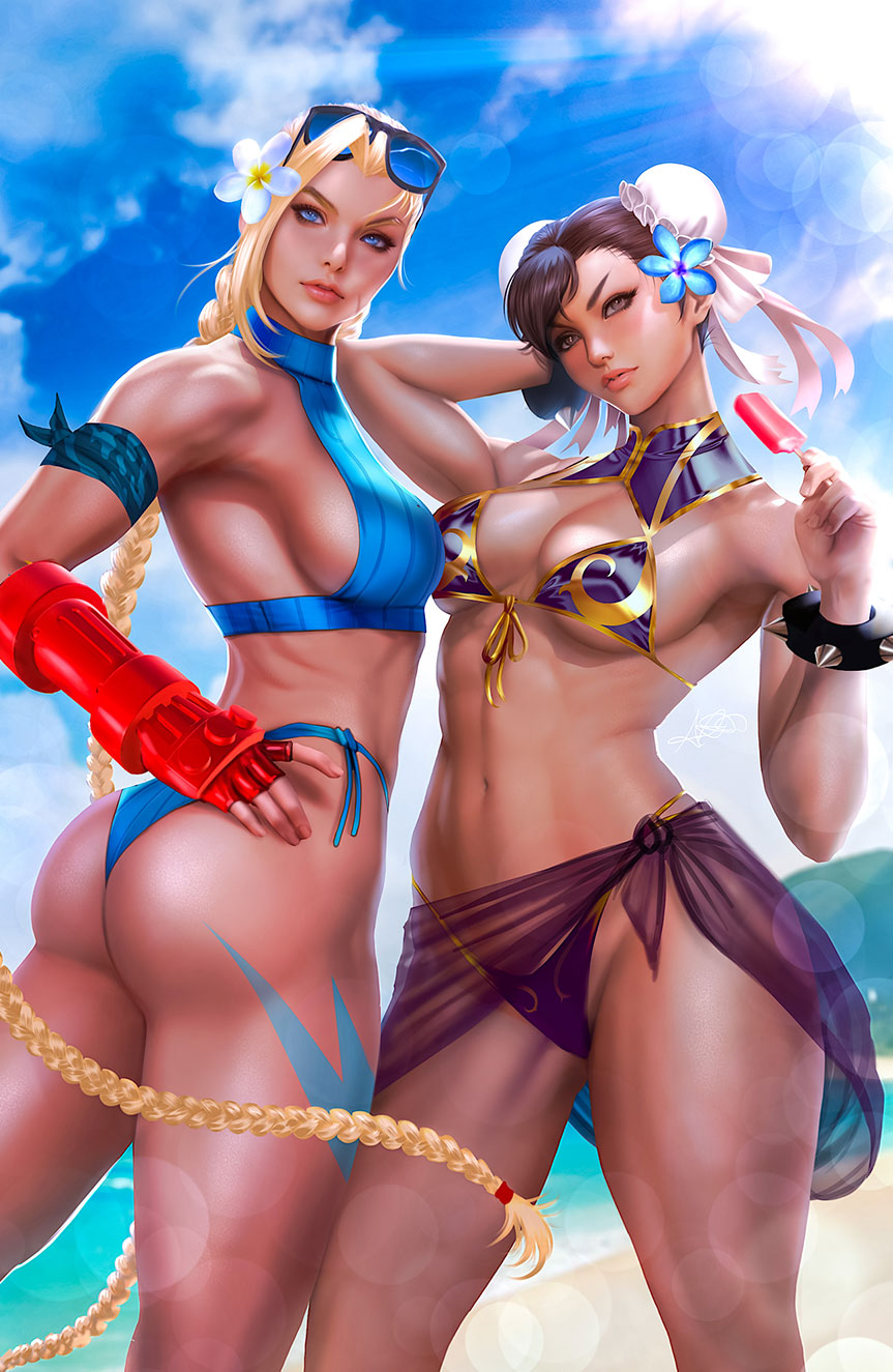 Street Fighter Swimsuit Issue "Popsicle" by Ariel Diaz