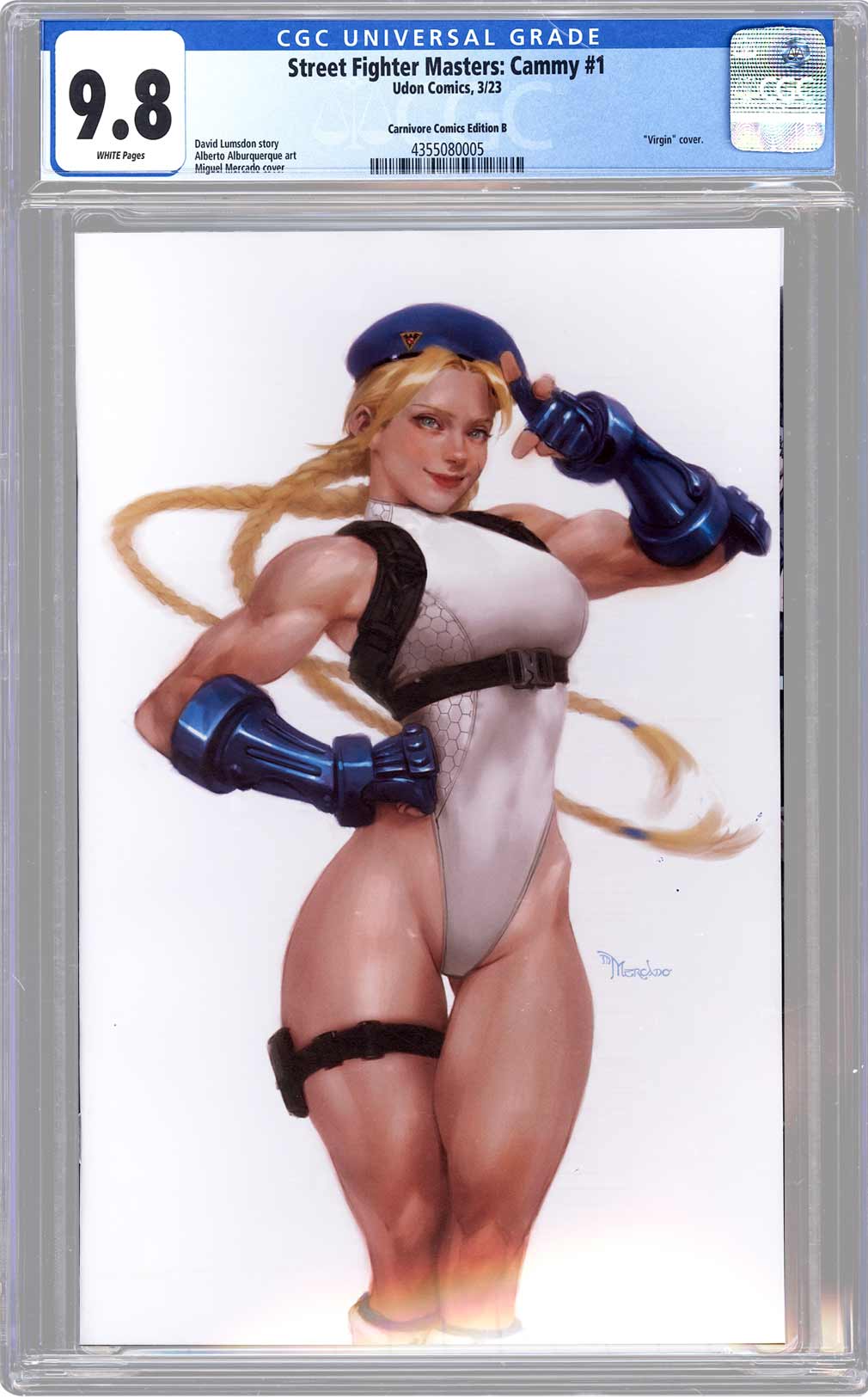 Street Fighter Masters: Cammy #1 CGC 9.8 Miguel Mercado