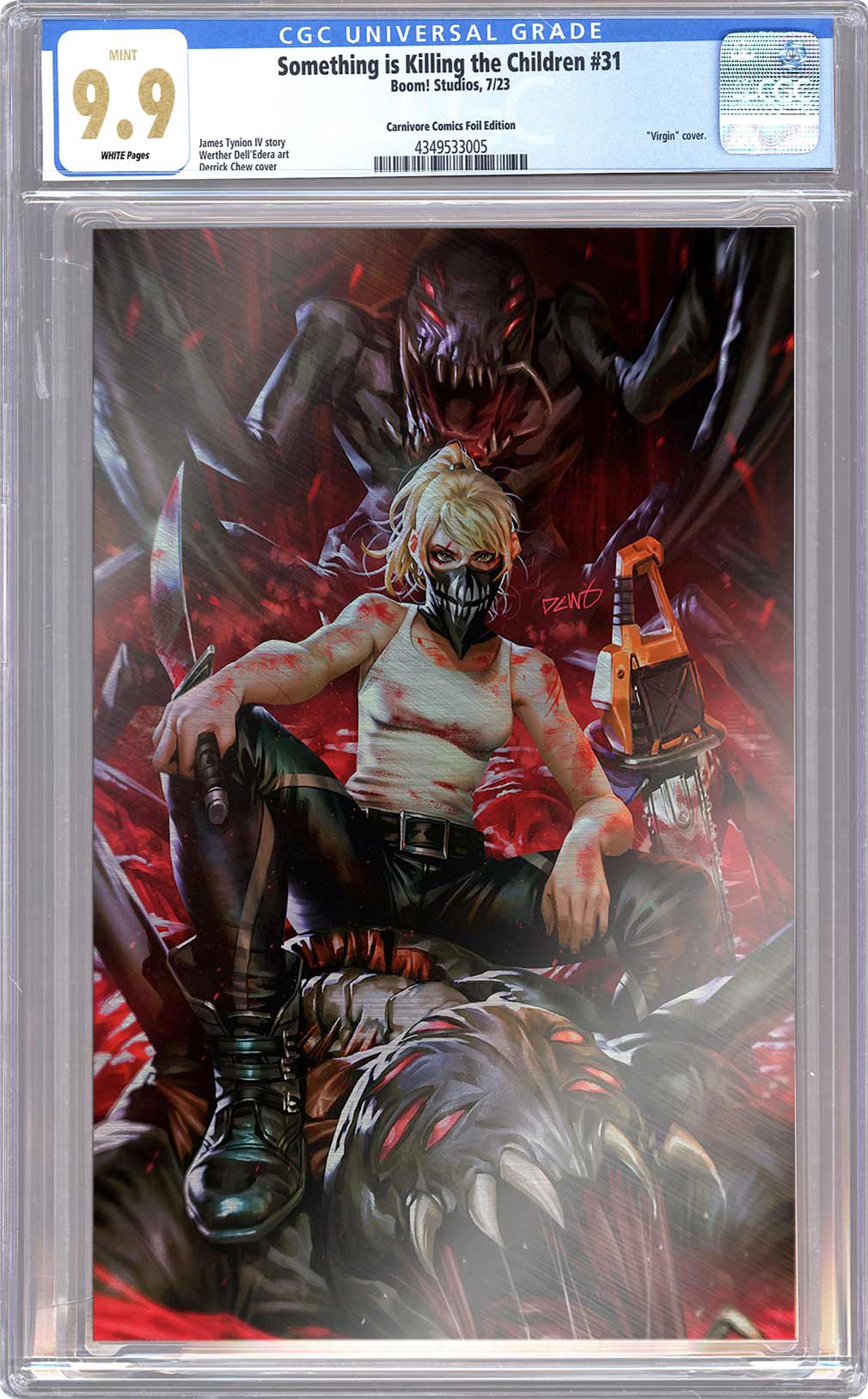Something is Killing The Children CGC 9.9 Derrick Chew