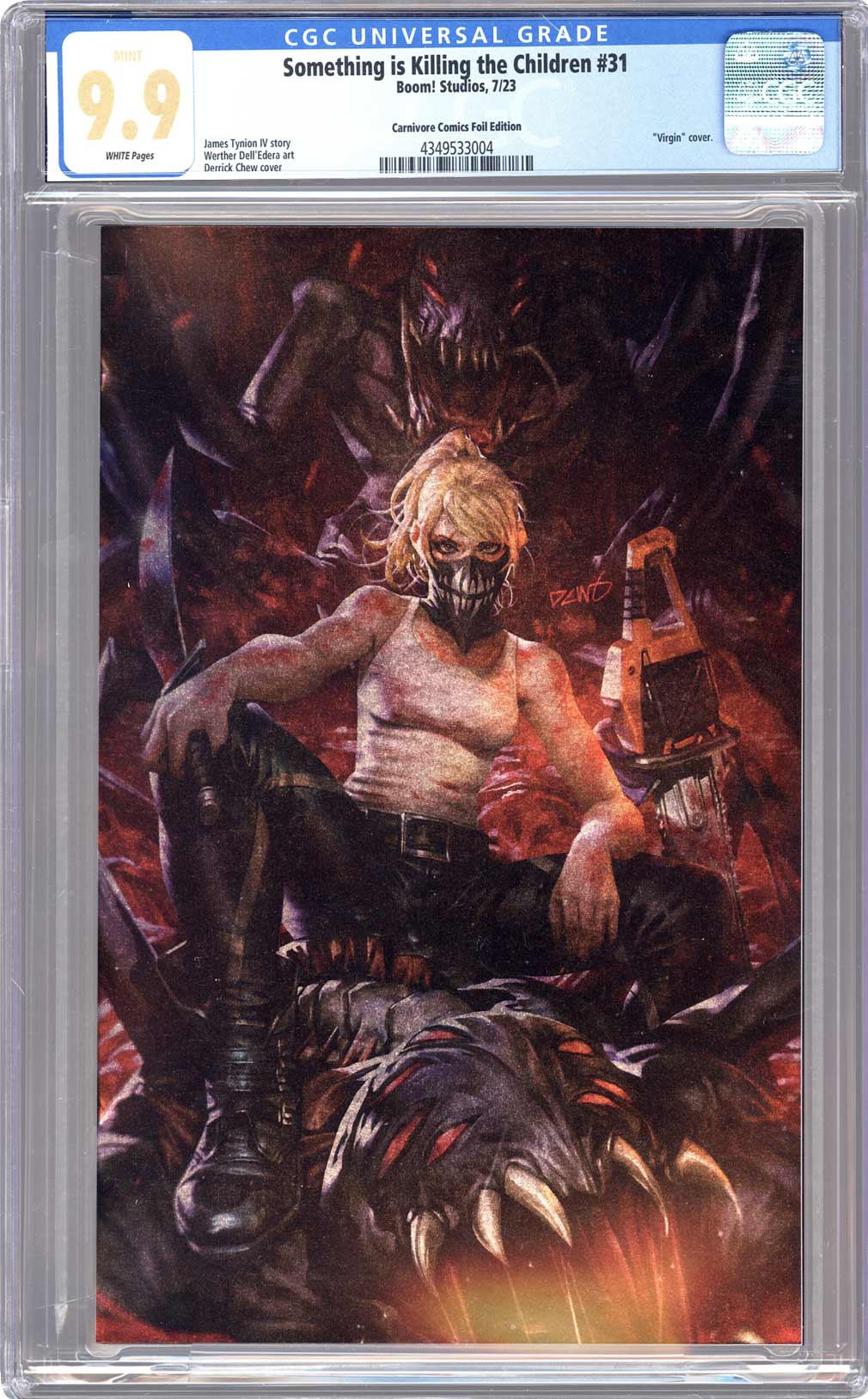 Something is Killing the Children #31 Foil Edition CGC 9.9 - Derrick Chew | Slab of The Day – April 22
