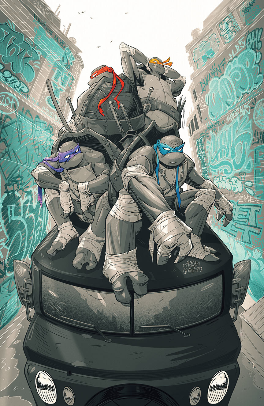 Teenage Mutant Ninja Turtles #2 NYCC EXCLUSIVE | Ryan Smallman