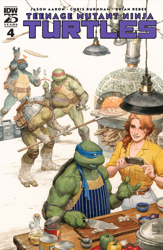 Teenage Mutant Ninja Turtles #4 1:100 Paolo Rivera Variant