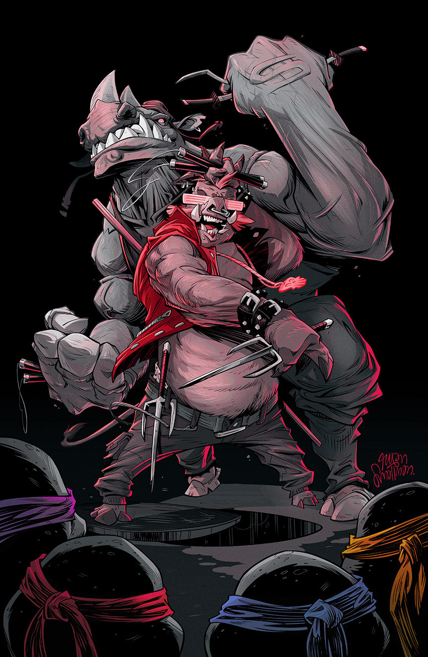 Teenage Mutant Ninja Turtles #4 (Convention Variant) Ryan Smallman