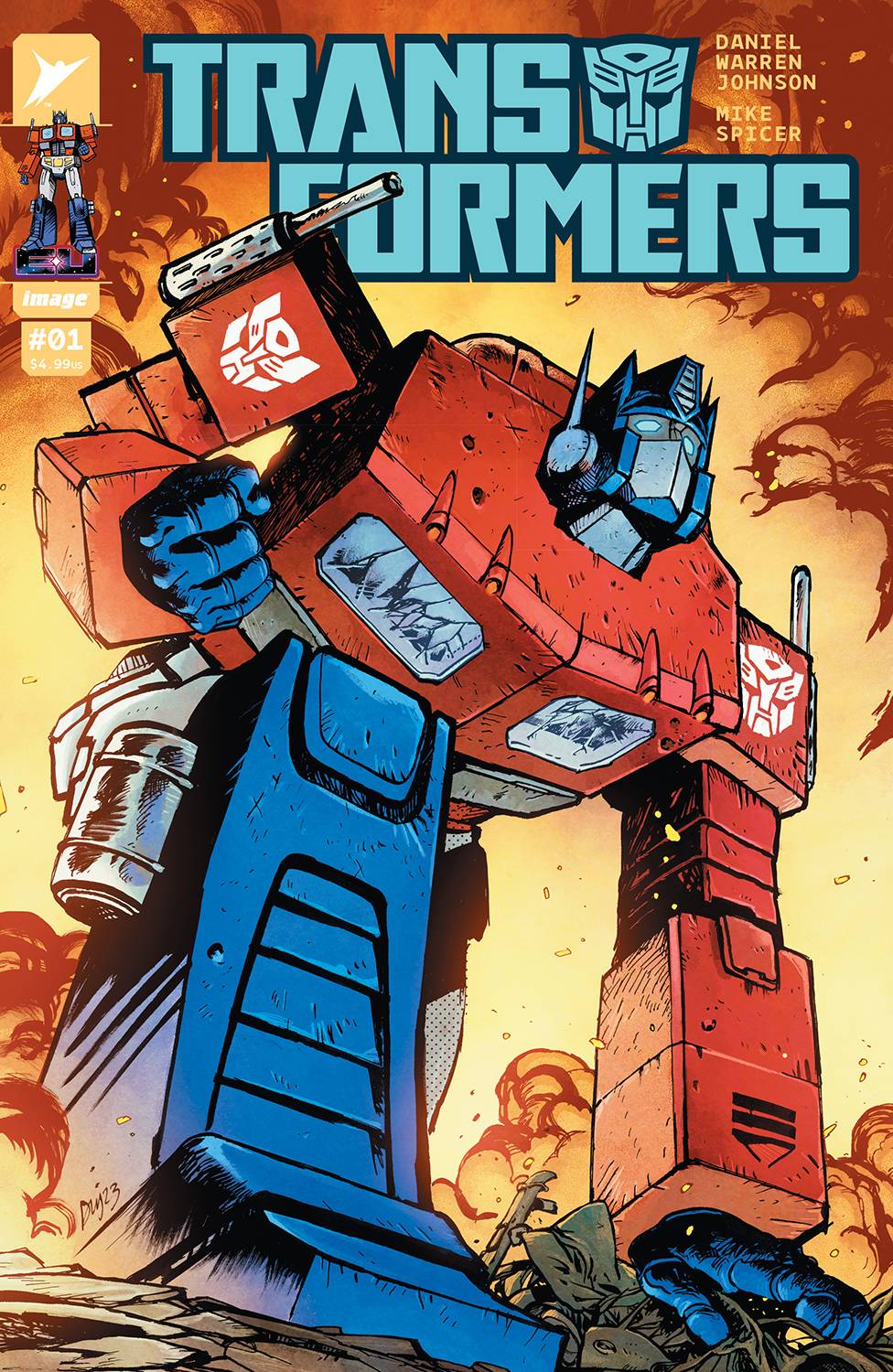 Transformers #1 Cover A Daniel Warren Johnson