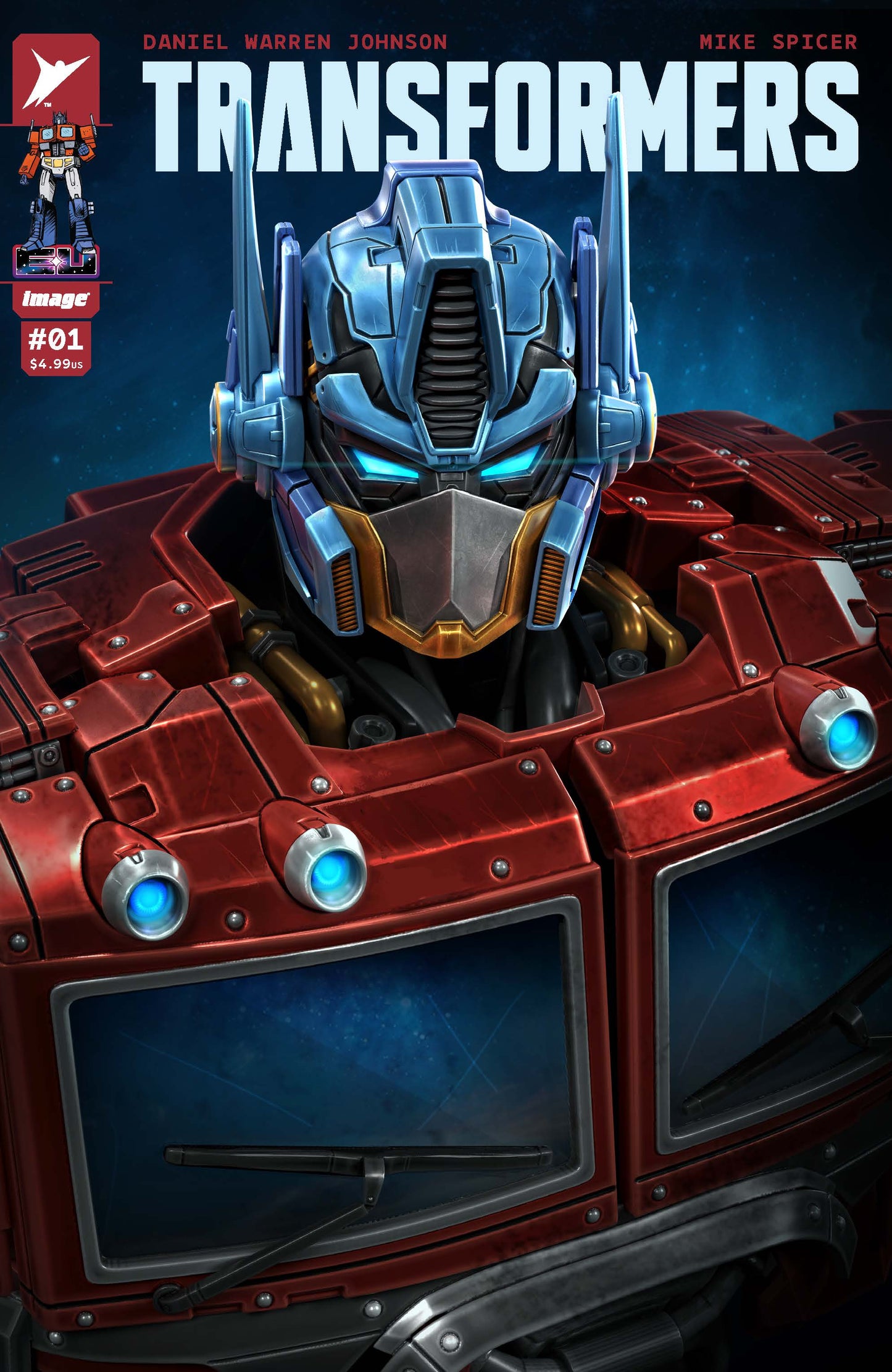 Transformers #1 Trade Dress Edition by Rafael Grassetti
