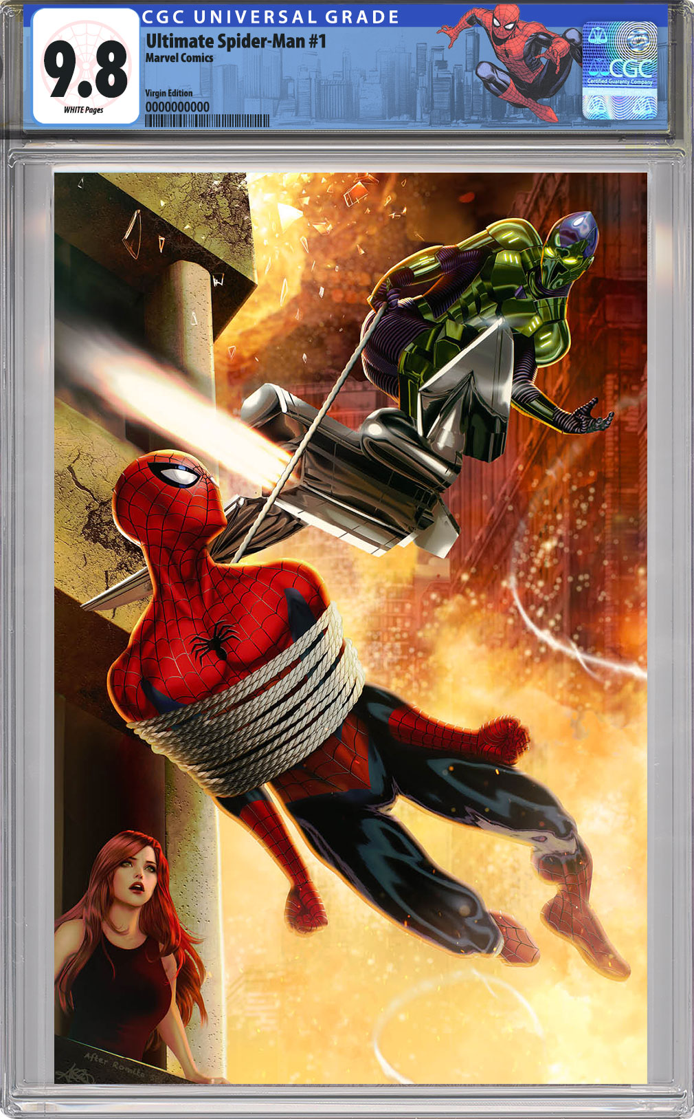CGC 9.8 ULTIMATE SPIDER-MAN #1 ARIEL DIAZ VIRGIN