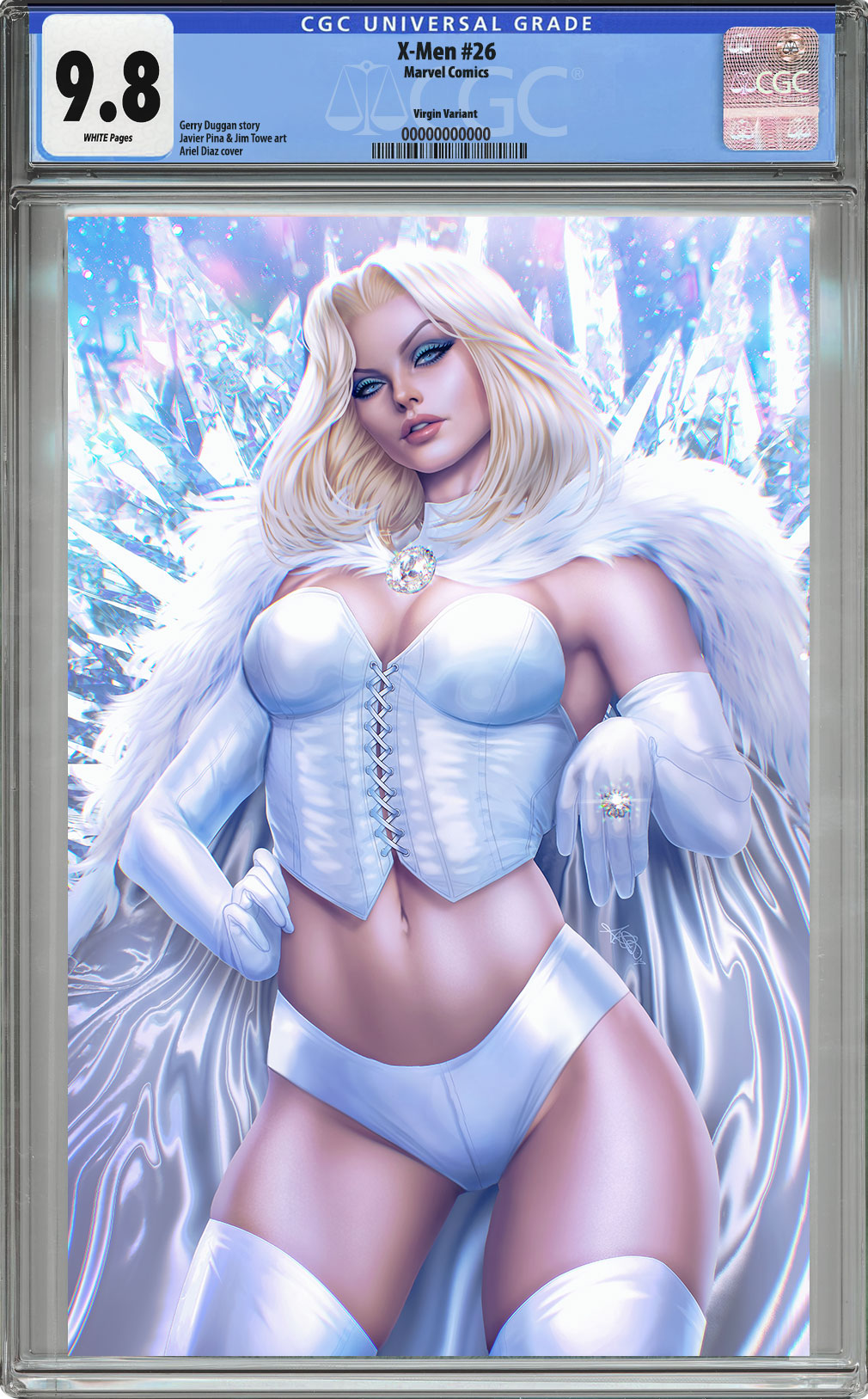 CGC 9.8 X Men #26 Ariel Diaz Virgin Edition