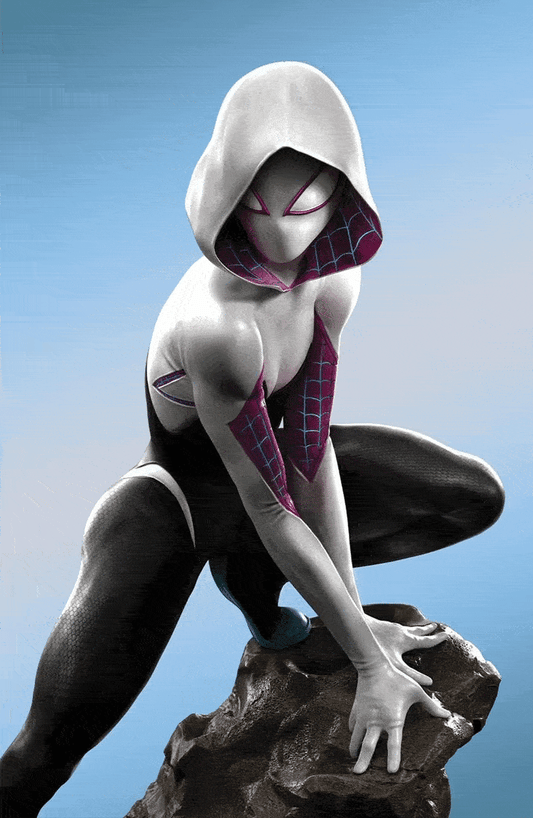 Spider Gwen Annual #1 and Venom #25 Rafael Grassetti FOIL SET