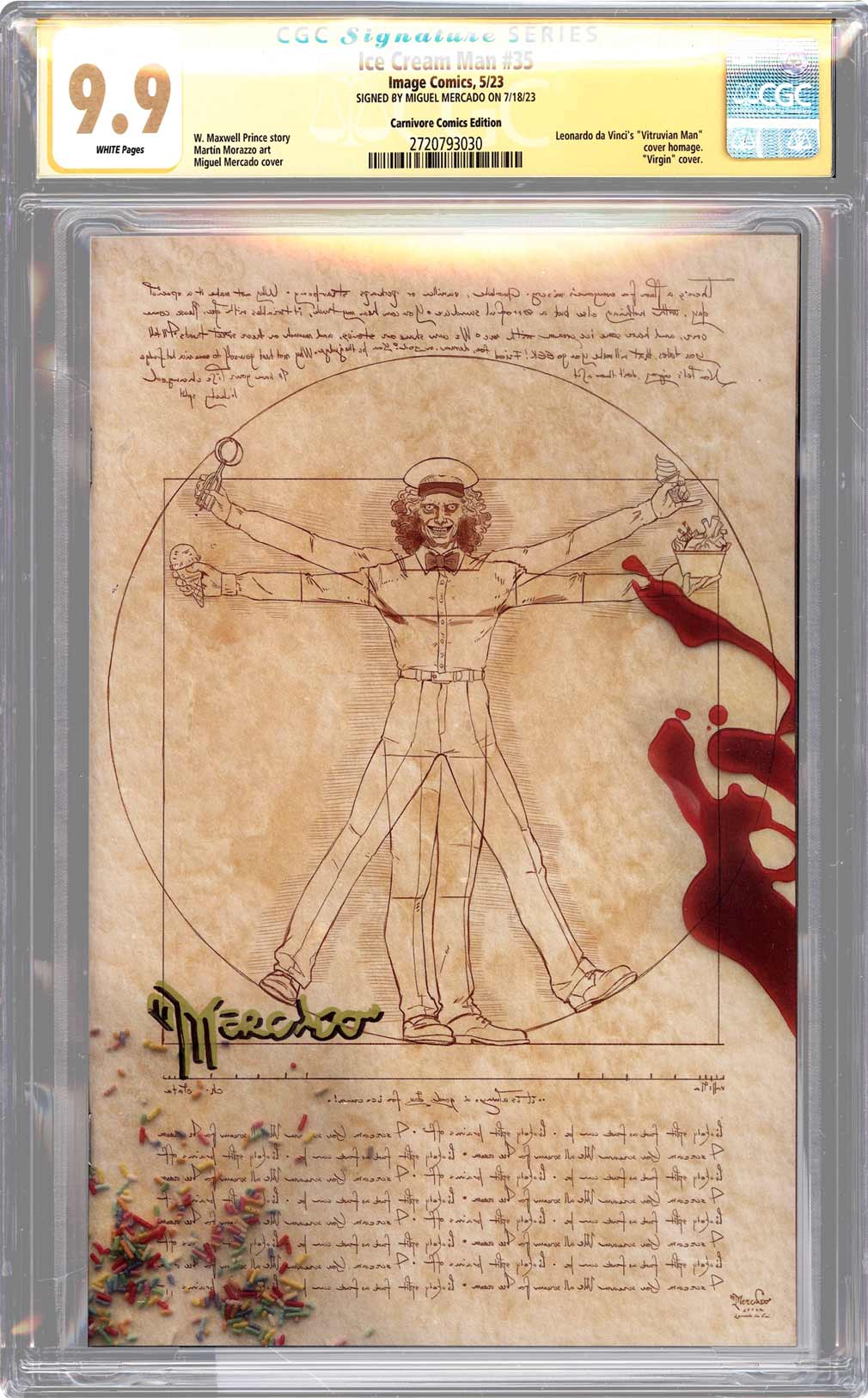 Ice Cream Man #35 CGC SS 9.9 Miguel Mercado | Slab of The Day – Feb 14