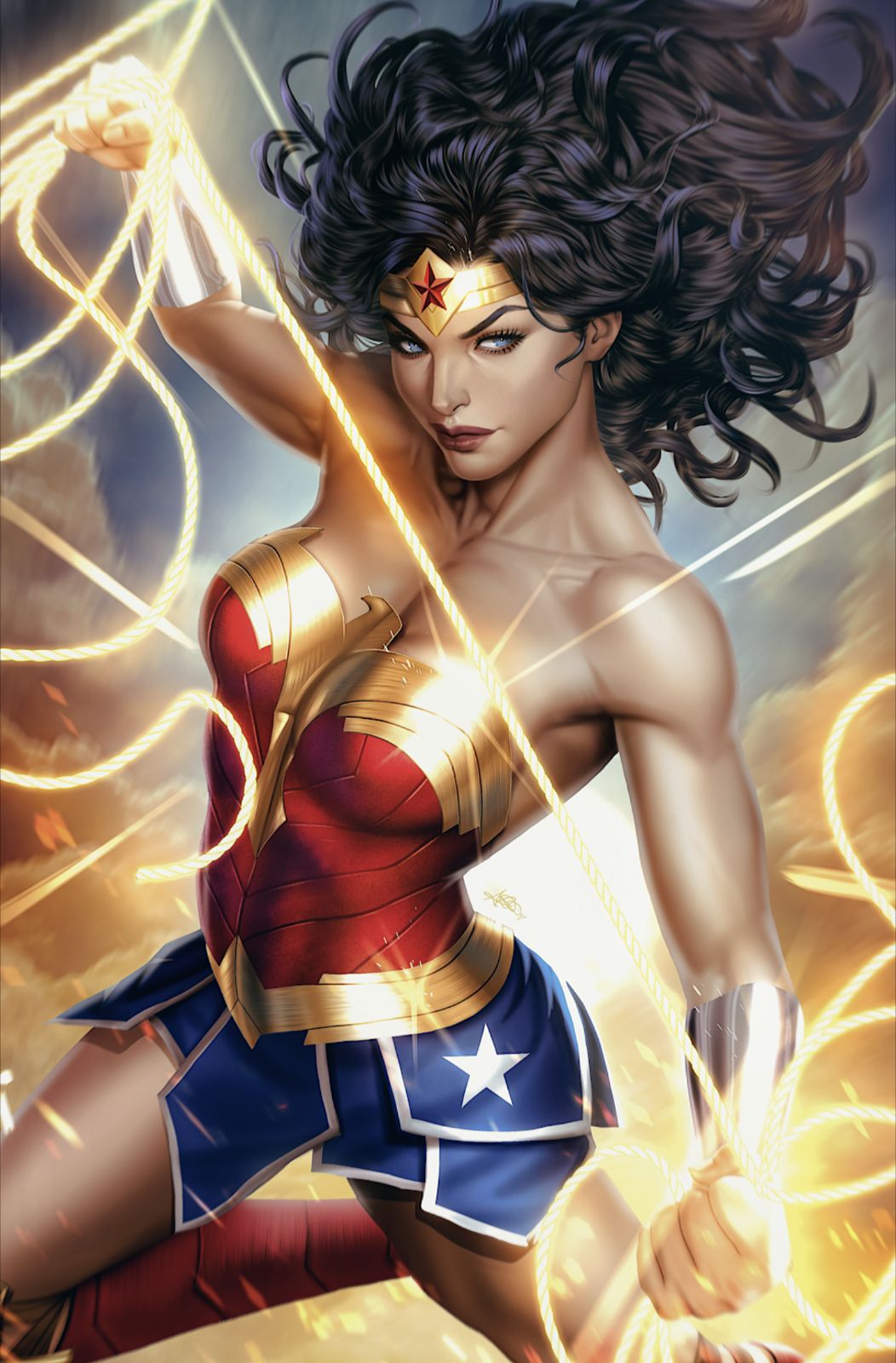 CGC 9.8 Wonder Woman #1 Virgin Edition by Ariel Diaz 1500 Print Run