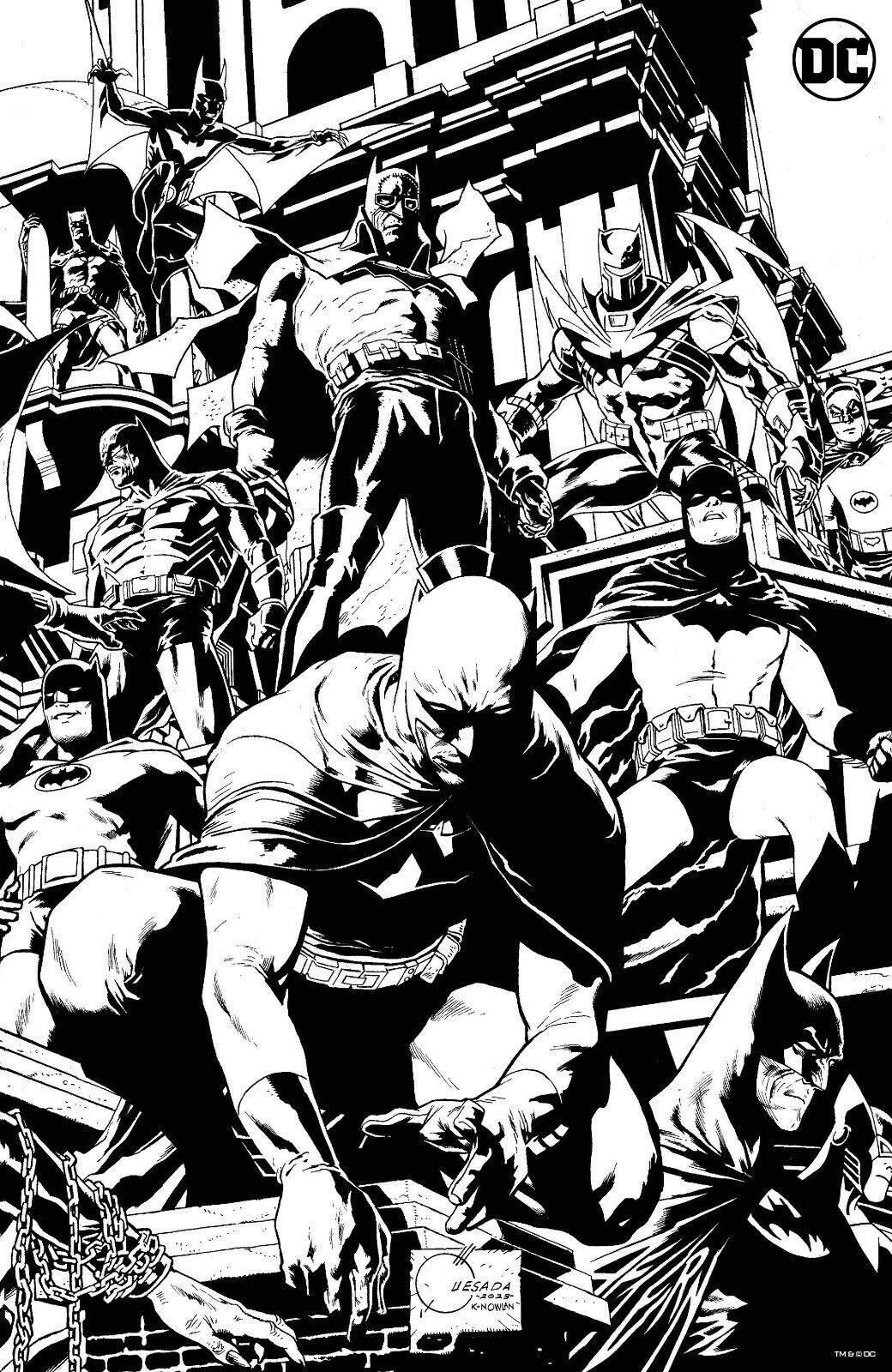 Batman #900/#135 - 1:100 Ratio Incentive - Joe Quesada