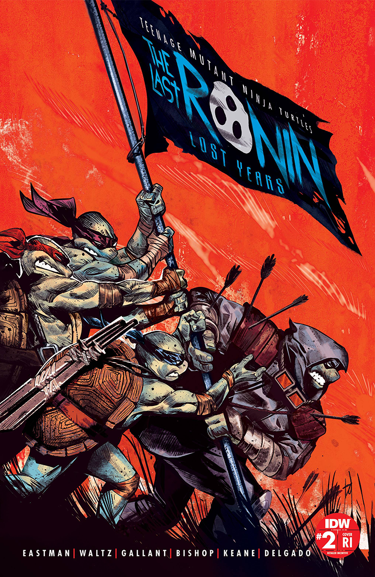 TMNT: The Last Ronin - Lost Years #2 - 1:25 Ratio Incentive - Mike Del Mundo