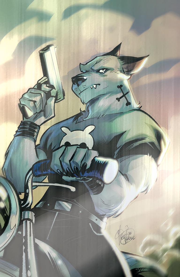 Good Boy Vol 3 #1 Ashcan - NYCC Exclusive Virgin Metal Cover - Mirka Andolfo