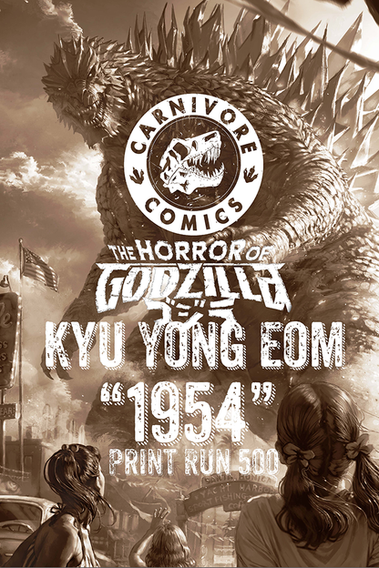 The Horror of Godzilla #1 "1954" by Kyu Yong Eom