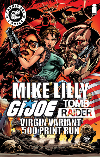 G.I. Joe Tomb Raider #1 by Mike Lilly ltd 500