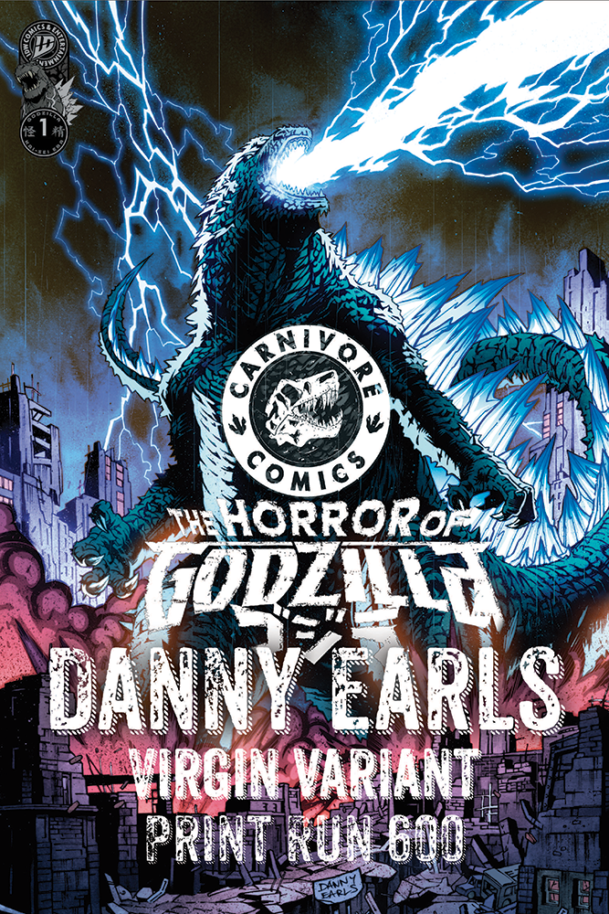 The Horror of Godzilla #1 Virgin by Danny Earls
