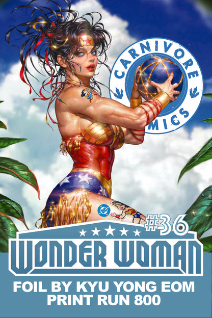 Wonder Woman #36 NYCC FOIL Edition LTD 800 by Kyu Yong Eom