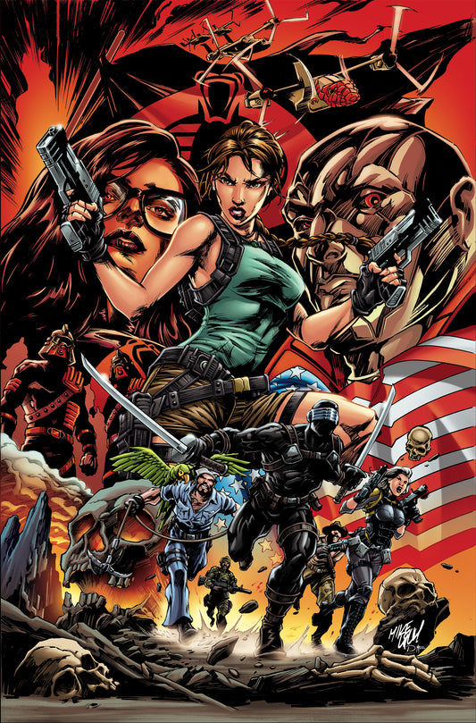 G.I. Joe Tomb Raider #1 by Mike Lilly ltd 500