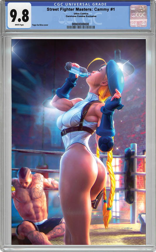 Street Fighter Masters: Cammy #1 - CGC 9.8 Blue Label - Tiago Da Silva