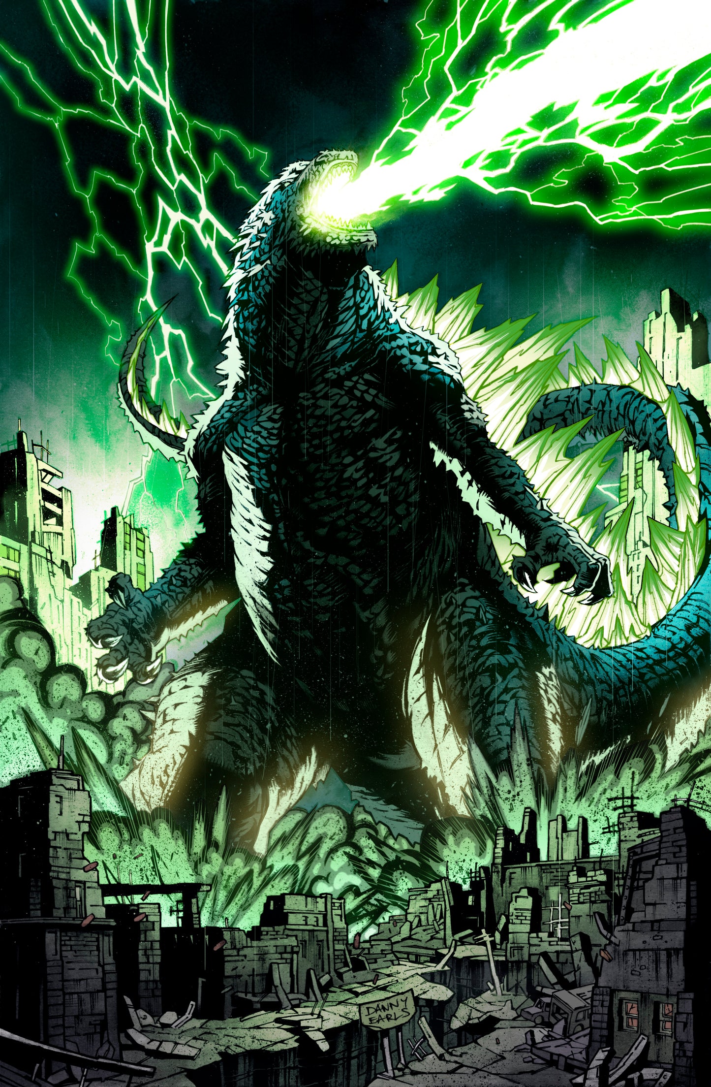 The Horror of Godzilla #1 "Glow in the Dark" by Danny Earls