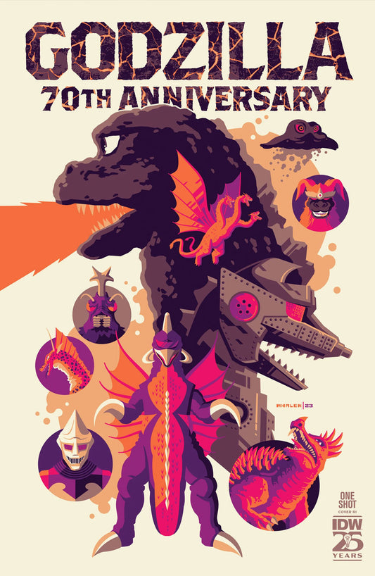 Godzilla: 70th Anniversary #1 1:25 Incentive | Tom Whalen