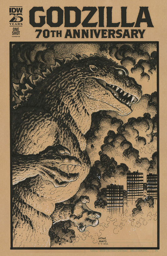 Godzilla: 70th Anniversary #1 1:50 Incentive | Arthur Adams