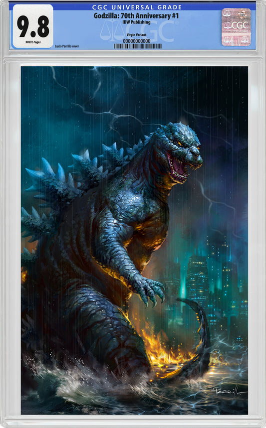 Godzilla: 70th Anniversary #1 CGC 9.8 | Lucio Parrillo