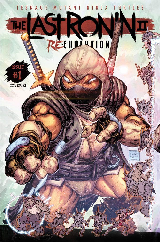 Teenage Mutant Ninja Turtles: The Last Ronin II - Re-Evolution #1 Cover RI 1:25 Williams II Variant