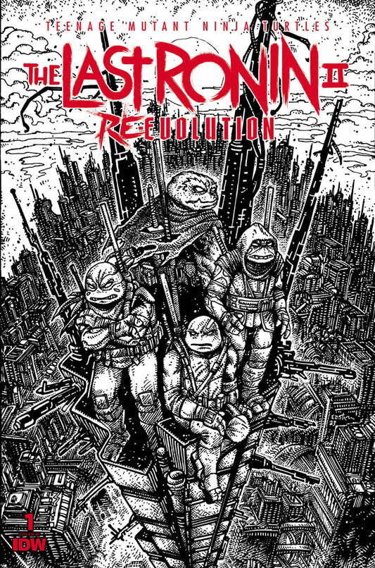 Teenage Mutant Ninja Turtles: The Last Ronin II - Re-Evolution #1 Cover RI 1:100 Eastman Variant