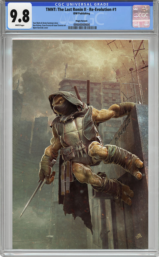 Teenage Mutant Ninja Turtles: The Last Ronin II - Re-Evolution #1 CGC 9.8 | Björn Barends