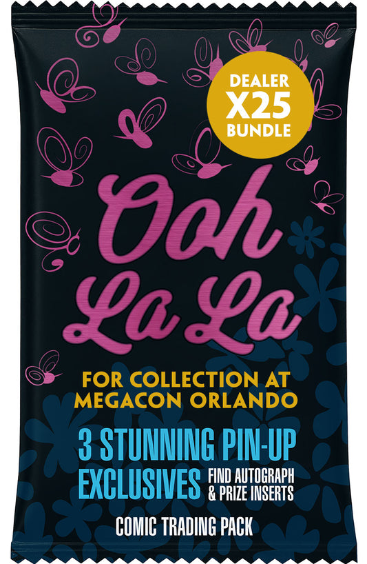 Ooh La La Comic Trading Pack – X25 DEALER PACK BUNDLE | COLLECT AT MEGACON