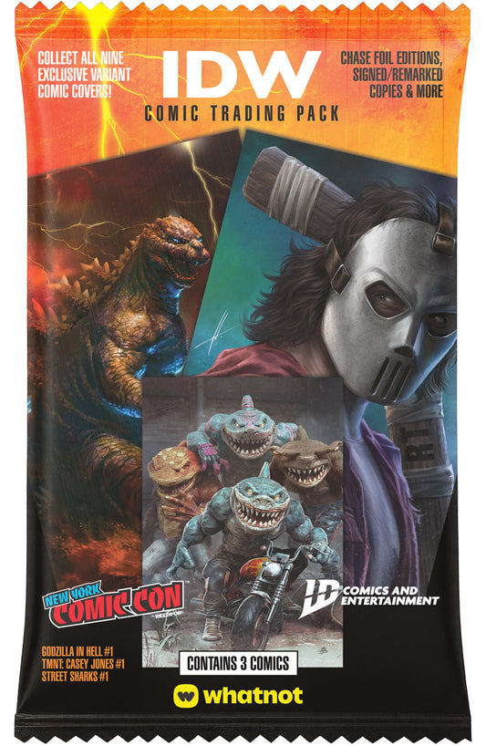 IDW COMIC TRADING PACK x1 – PICKUP AT NYCC