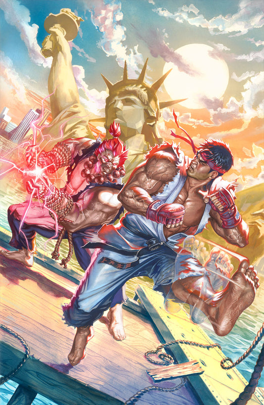 Street Fighter Masters: Akuma vs. Ryu #1 Virgin Edition | Pasquale Ferrara Exclusive