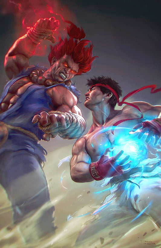 Street Fighter Masters: Akuma vs. Ryu #1 Virgin Edition | Tiago da Silva Exclusive