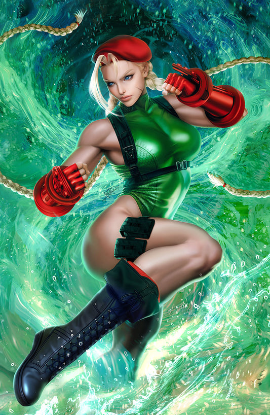 Street Fighter OMEGA #1 Ariel Diaz Cammy (Green Cover)