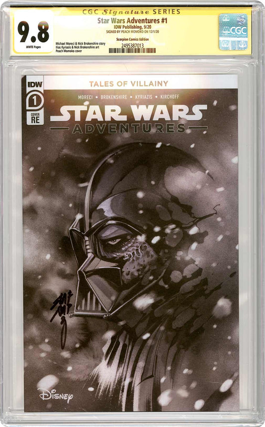 Slab of The Day – Jan 20 | Star Wars Adventures #1 CGC SS 9.8 Peach Momoko
